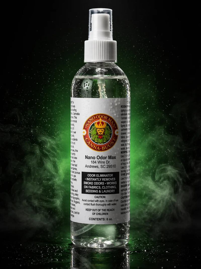 Canna Buust odor eliminator spray bottle