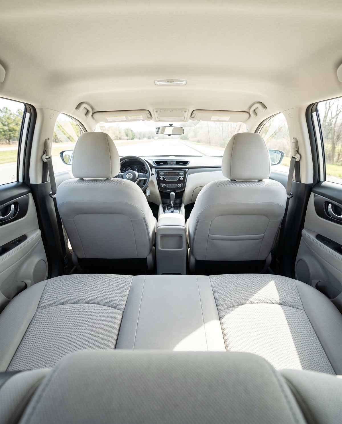 Clean, fresh car interior after using Nano Odor Max