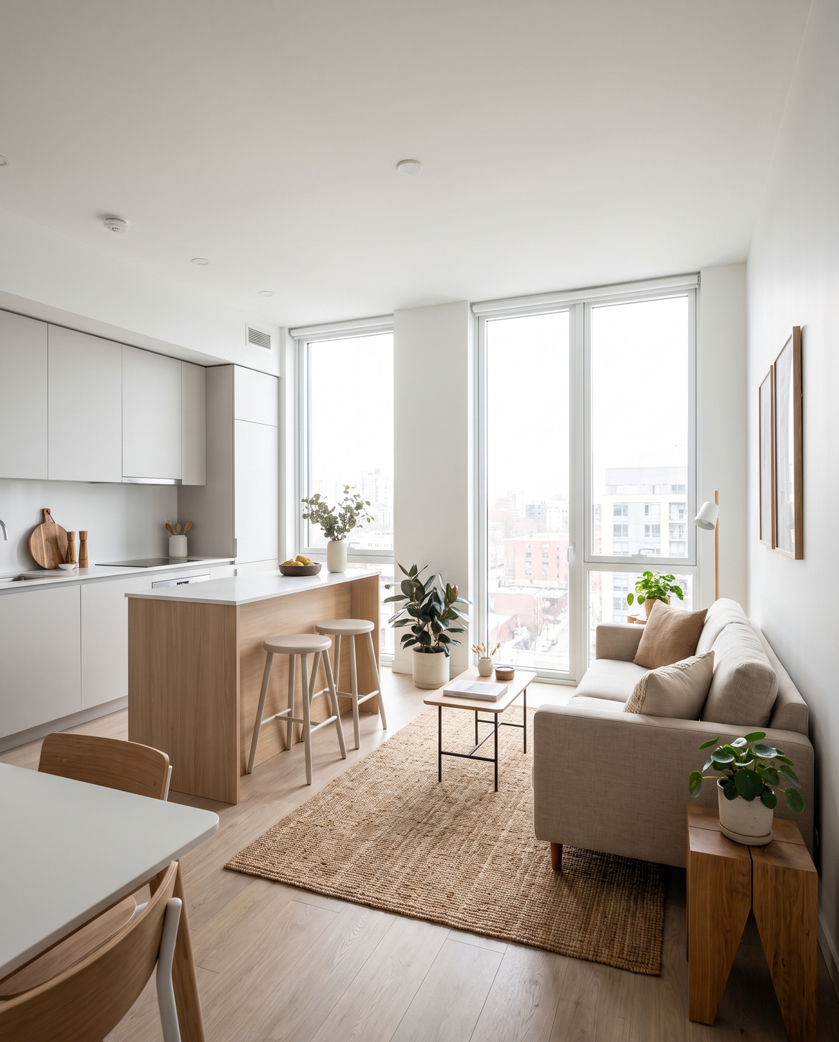Bright, fresh apartment after using Nano Odor Max